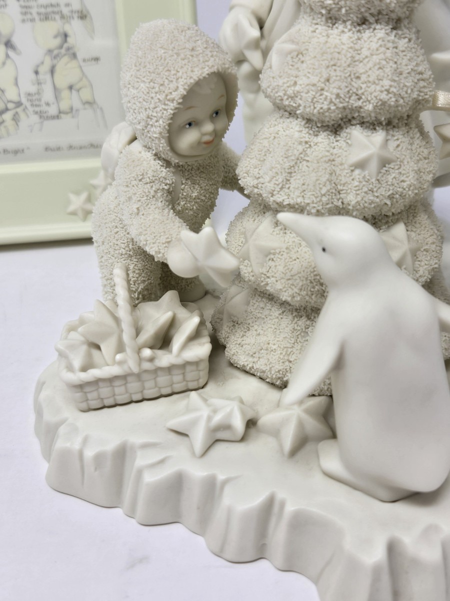 アメリカDEPARTMENT56 スノーベイビーズpセット VINTAGE DEPT 56 SNOWBABIES 2 PIECE SET FRIENDSHIP CLUB FIGURINE 5