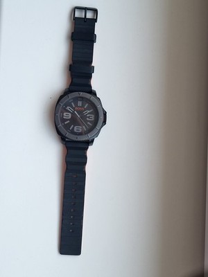 Hugo Boss Uhr HB 227 Sao Paulo Black   Gummy armband große und geil uhr unisex