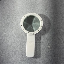 Large 4" LED Lighted Handheld Magnifying Glass Reading Craft Low Vision