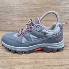 Peter Storm Oxford Low UK 5 Grey Blue Red Waterproof Walking Hiking Shoes