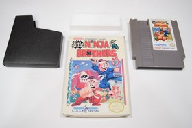 Little Ninja Brothers Nintendo NES Video Game Box w/ Cartridge
