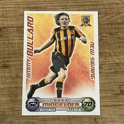 Match Attax Extra 2008/09 Jimmy Bullard New Signing (Read Description)