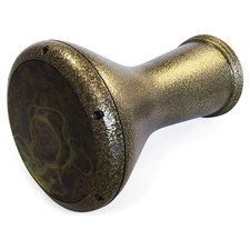 17" Gold Metall Gawharet El Fan Darbuka mit REMO 8,75" Yellow Mist Trommelkopf