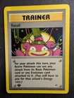 Recall - 116/132 1st Edition - Gym Heroes (Pokemon) LP #1