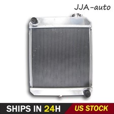 For Chevrolet Chevy Truck L6 Mt All Aluminum Radiator 2rows 1960-1966