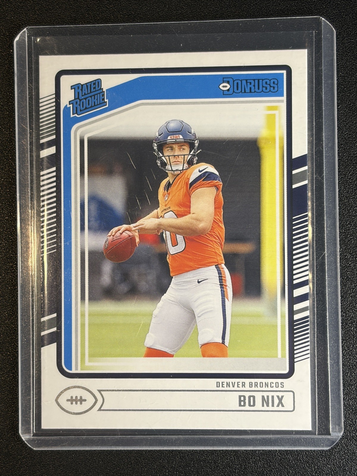 2024 Panini Donruss - Rated Rookie #369 Bo Nix (RC)