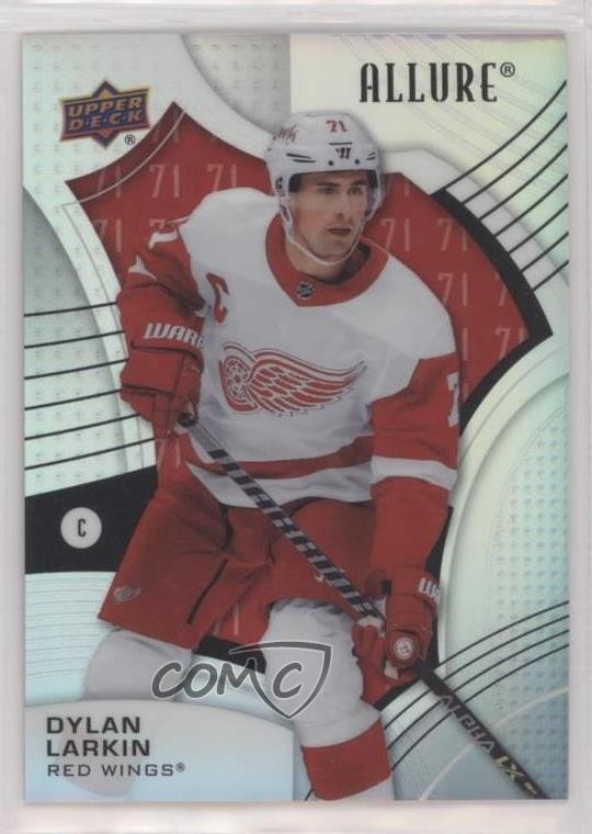 2021-22 Upper Deck Allure Number 91/199 Dylan Larkin #2 0r0m