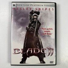 Blade II DVD 2002 Platinum Series Wesley Snipes Guillermo Del Toro Widescreen