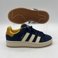 Kids Size 4 Adidas Campus 00s Navy/Gum JS3540 NEW