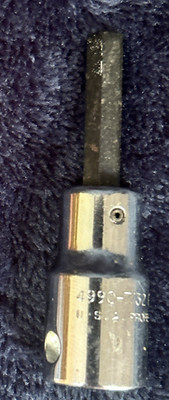 Proto 4990 7/32'' Hex Bit Socket 3/8'' Drive USA Made Allen Socket