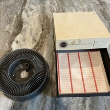 Kodak Carousel Slide Projector Tray Original Box 80 Slide Capacity