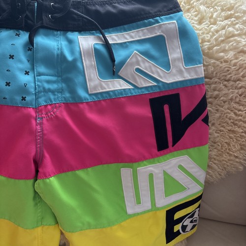 quiksilver shorts Bermuda Surf Short With Fin Key Size 32 - Picture 2 of 16