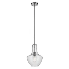 Kichler Lighting - Everly - 1-Light Medium Pendant with Transitional Style 15.25