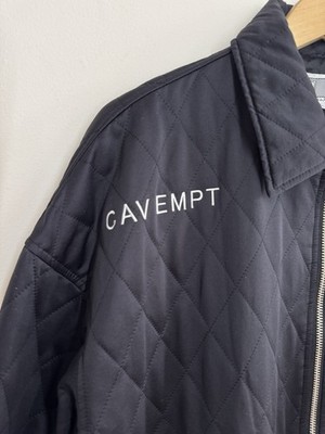 Cav Empt Quilt Zip Jacket Black Made in Japan Size L | eBay