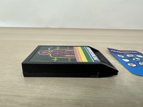 Intellivision 1982 Microsurgeon Game Cartridge & Overlay - Tested & Working