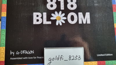 G-DRAGON GD 818 BLOOM PEACEMINUSONE OFFICIAL LIMITED EDITION Daisy