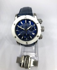 Orologio subacqueo al quarzo EDOX Chronoffshore-1. Cassa 40mm. Quadrante blu. WR 300M. Uomo.