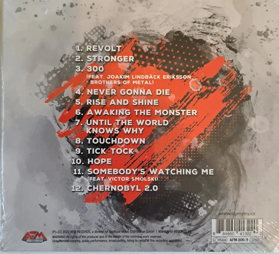 Dymytry  Revolt  CD  NEU / OVP - Bild 2 von 2