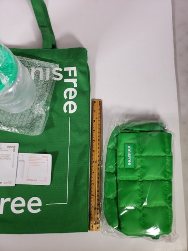 7er Set Innisfree Tasche, Tasse, Kosmetiktasche, Hautpflege Proben Neu Selten Exklusiv - Bild 15 von 18