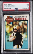 1979 TOPPS #383 ARCHIE MANNING PSA 7