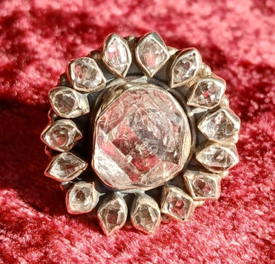 Starborn Sterling Herkimer Diamond Ring