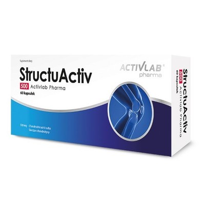 ACTIVLAB StructuActiv 500 Gelenkgesundheitsergänzungsmittel - 60 Kapseln