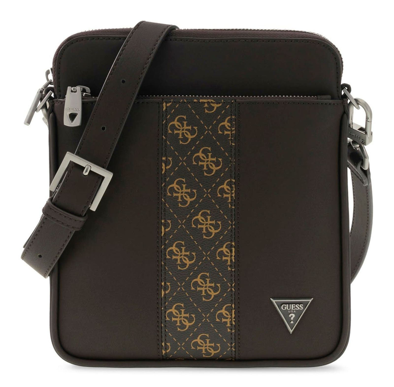 Guess Men's Marron Flat Pouch Sydney - Image 2