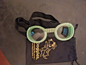 Doggles Protective Eye Ware For Dogs Goggles With Soft Case.
