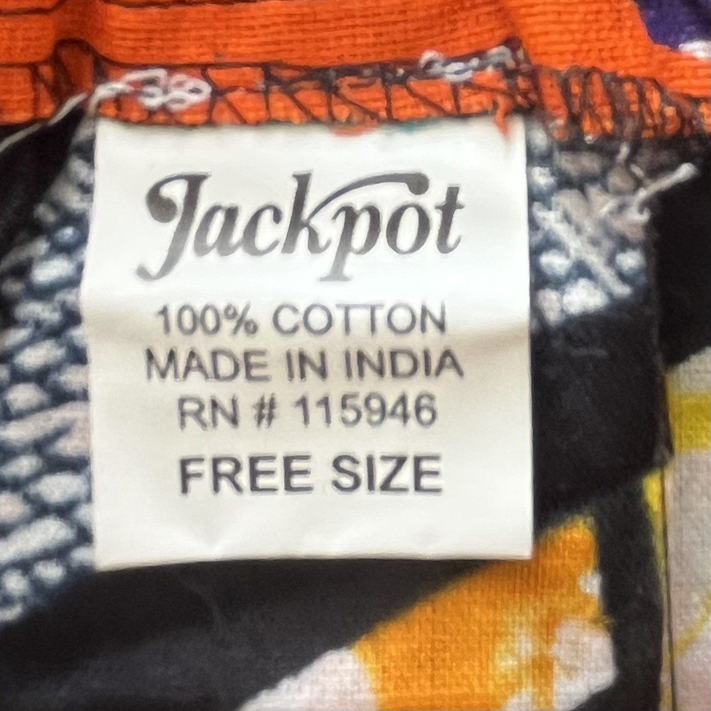 Vibrant Multicolor Patchwork Print Maxi Skirt Ful… - image 3