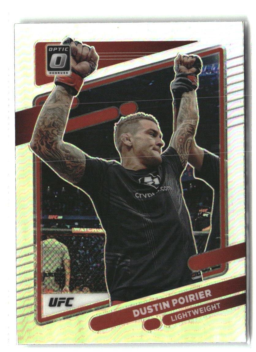 2022 Donruss Optic UFC #2 Dustin Poirier Holo