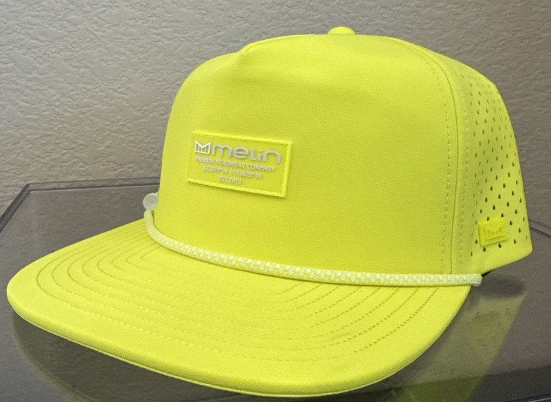 Melin Hydro Coronado LINKS - NEON YELLOW - SZ CLASSIC -  NWT