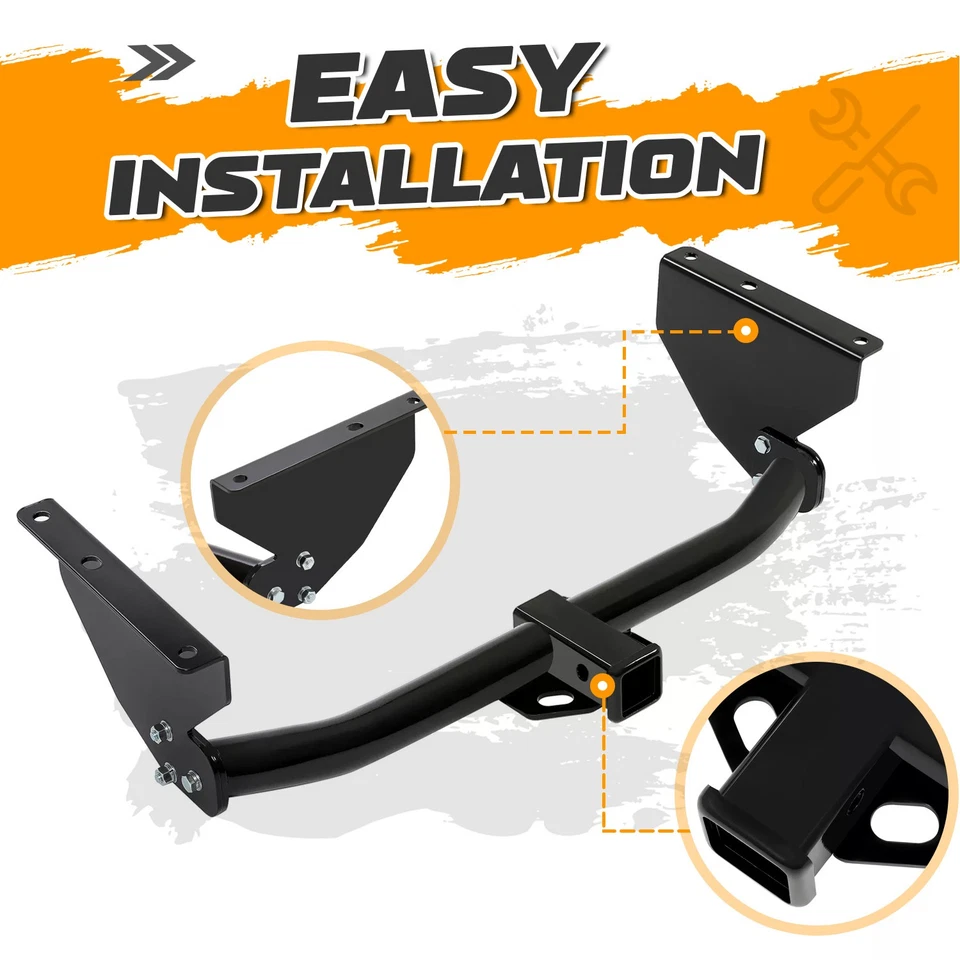 Приемник сцепного устройства 2 дюйма буксировка заднего бампера для Jeep Grand Cherokee 1999-2004 годов выпуска - Изображение 3 из 4