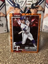 2026 Cody Freeman Topps Series 1 Orange Diamanté /25