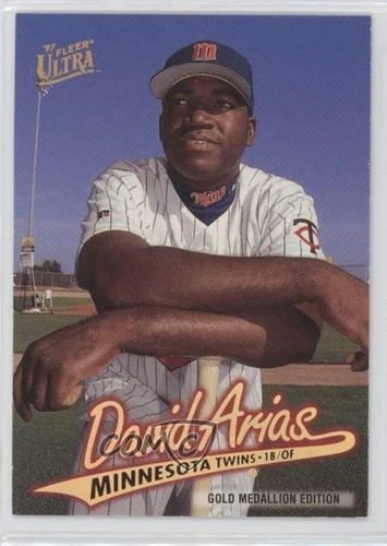 1997 Ultra Gold Medallion Edition David Ortiz (David Arias on Card) Rookie RC