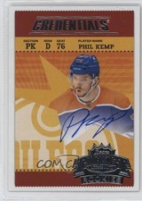 2024-25 Upper Deck Credentials Retro Ticket Access Rookies Phil Kemp Auto 9be