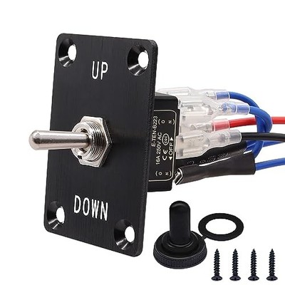  Rocker Toggle Switches Momentary 6 Pin 3 Position (ON)-Off-(ON) UP-DOWN