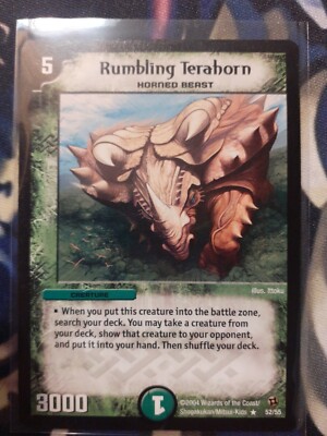 Duel Masters 1x Rumbling Terahorn
