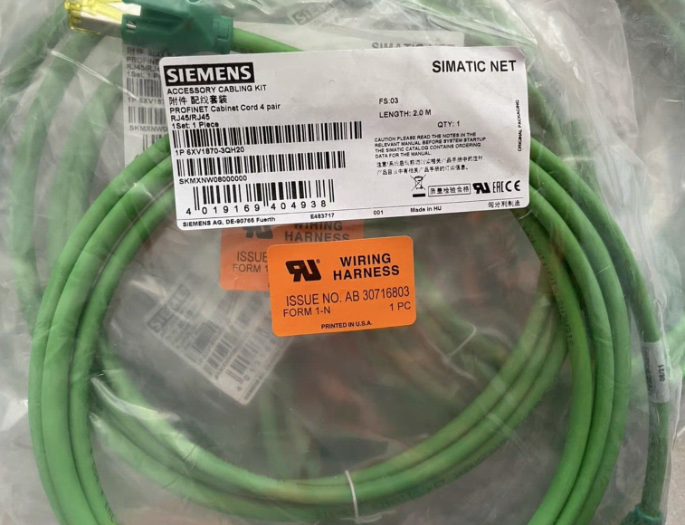 SIEMENS 6XV1870-3QH20 Cable New Free Shipping One 6XV18703QH20 | eBay