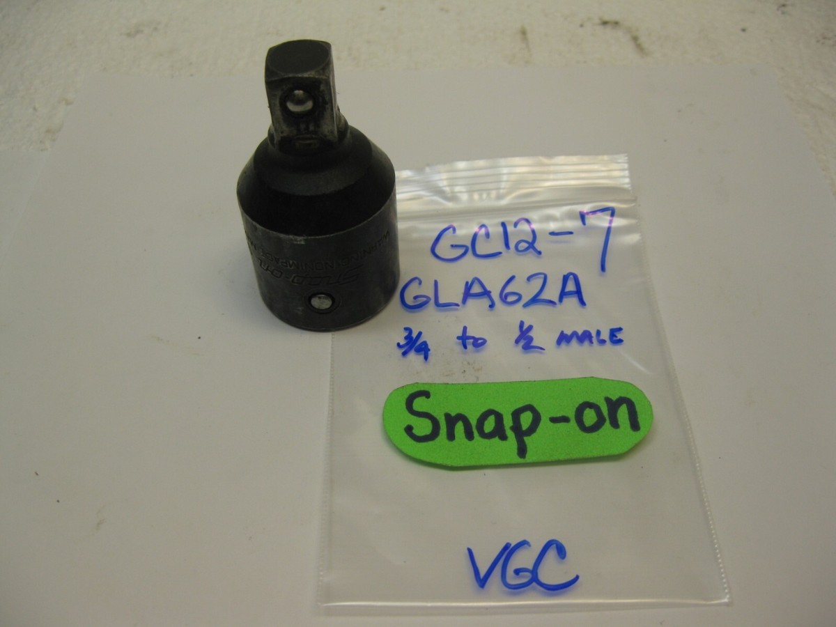 新品☆Snap-on絶版旧ロゴ 差込変換アダプター　GLA12A 1/2→3/4 新品☆Snap-on絶版旧ロゴ 差込変換アダプター GLA12A 1/2→3/4 s