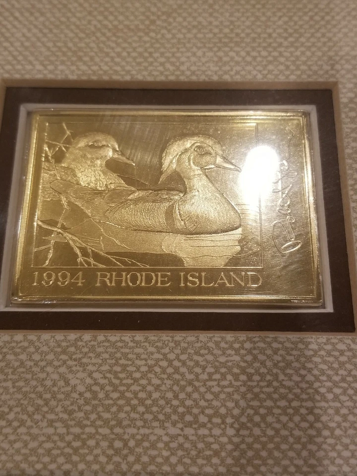 Robert Steiner 1994 Rhode Island Edition #13/145 Duck Stamp Print Certificate - Image 2 of 4