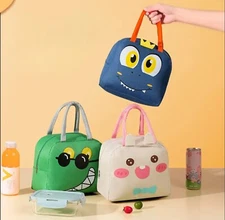 Lunch Bag Kids Cartoon Case Thermal Cooler Tote Sack Box Insulated Zip Choice