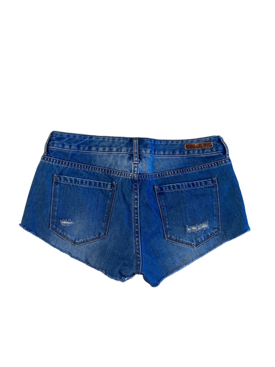 Billabong Blue Denim Shorts Vintage Size 28 Women's Festival Y2K