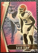 2022 Sage High Series Football Red Parallel RC Rookie #133 Kaiir Elam Gators