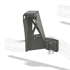 OFFROAD ANONYMOUS YJ Rear Shock Tower - With Bump Mount