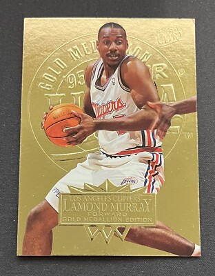 1995-96 Fleer Ultra #79 Lamond Murray GOLD Medallion Los Angeles Clippers