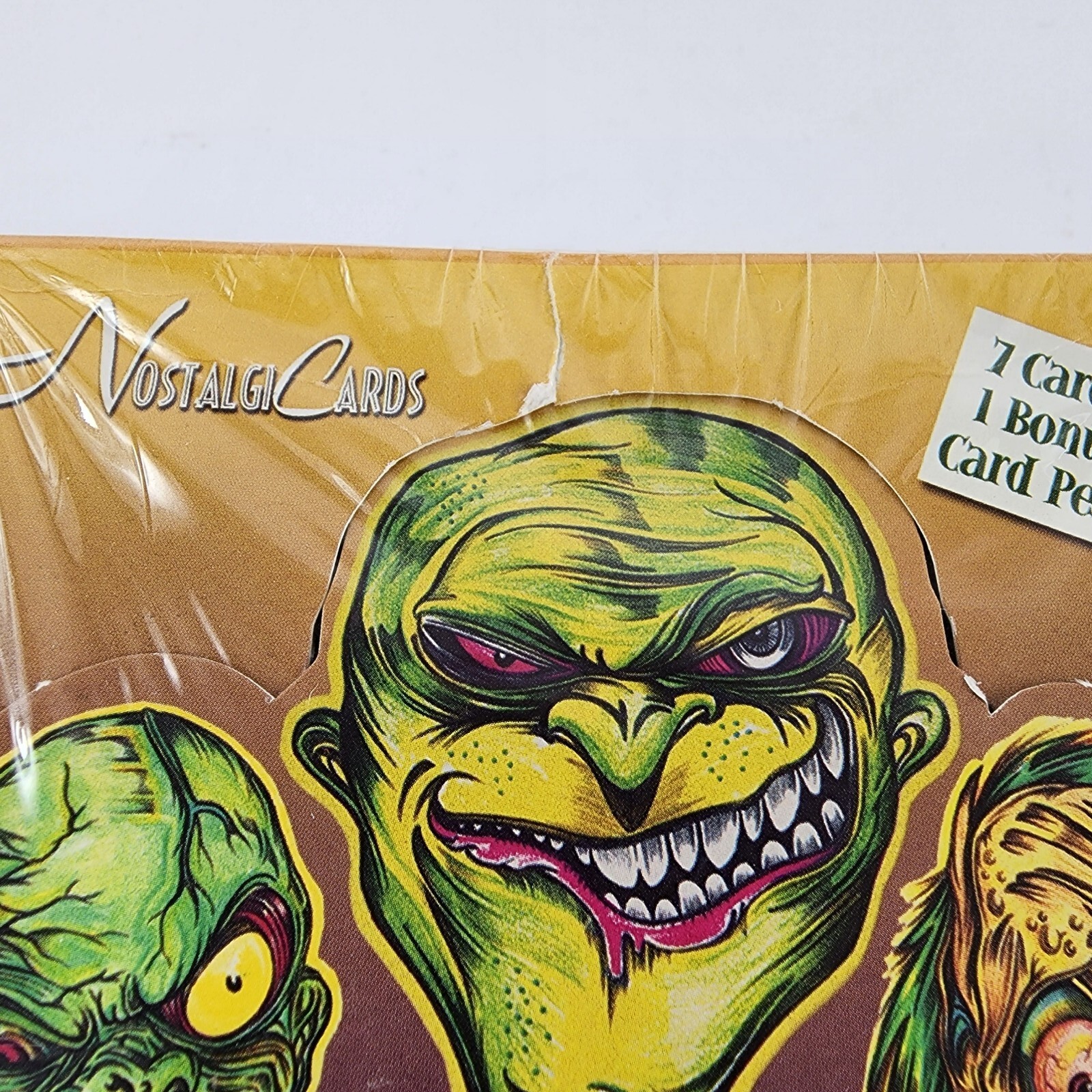 NostalgiCards MORBID MONSTER CARDS Horror Limericks Box Set 36 Packs FOIL SEALED - Picture 12 of 12