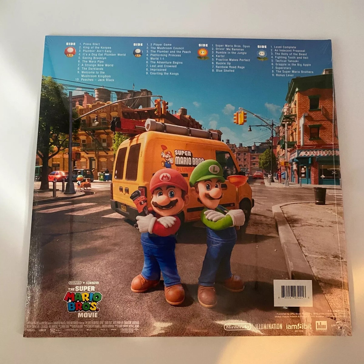 The Super Mario Bros. Movie Vinyl 2LP - Pink and Yellow Exclusive
