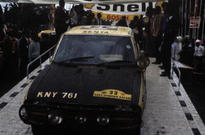 Pat Neylan and Lofty Reynolds Mazda RX2 1973 Rally Car Motor Racing Old ...