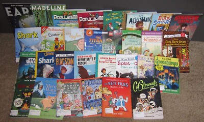 30 AR Accelerated Reader Titles - Reading Levels 2.0 - 3.4  Labeled & Ready!