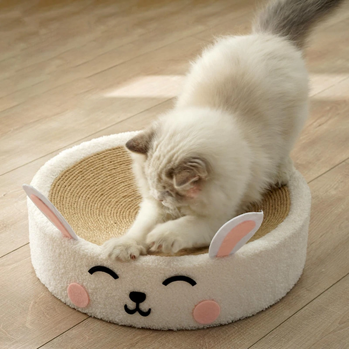 Round clearance cat scratcher